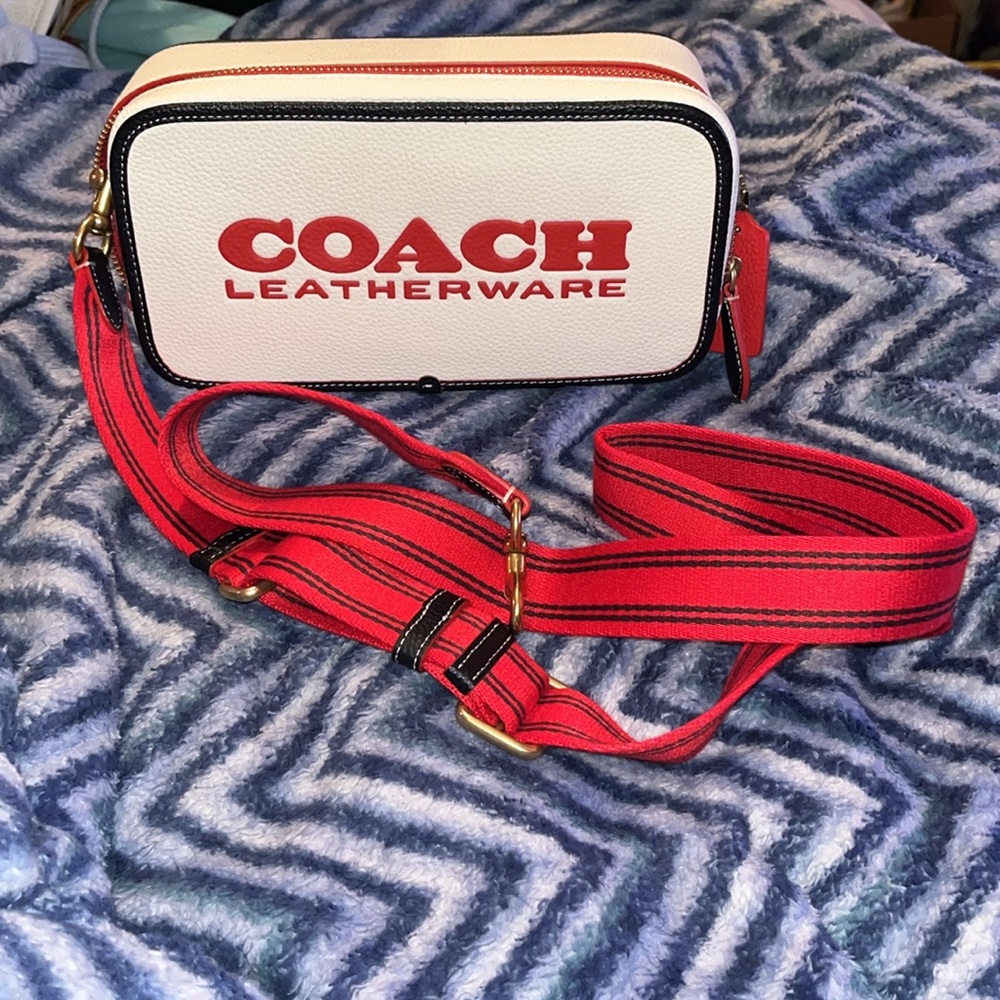NWT Coach Kia Camera Bag